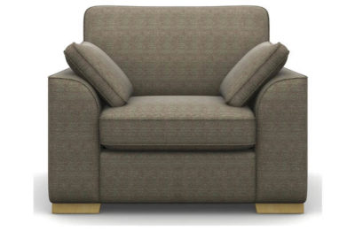 Heart of House Lincoln Fabric Chair - Taupe